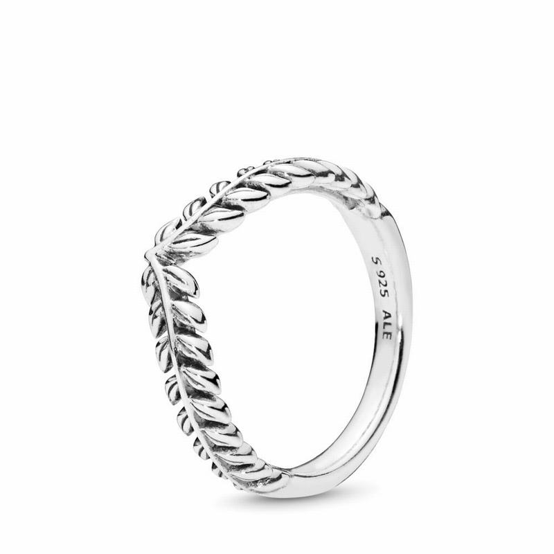 Pandora Lively Wish Stackable Ring Ireland - Sterling Silver - 207186EBF